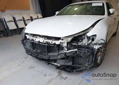 2016 Maserati Ghibli S z USA, uszkodzony, nr VIN ZAM57RSA2G1190802